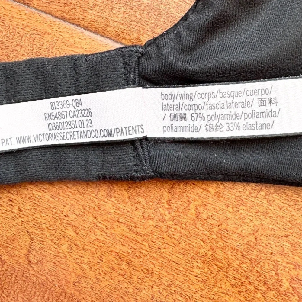 Body‎ by Victoria Secret Everyday Comfort Push-Up Bra 34D Black